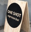 Работа от One shot espresso bar